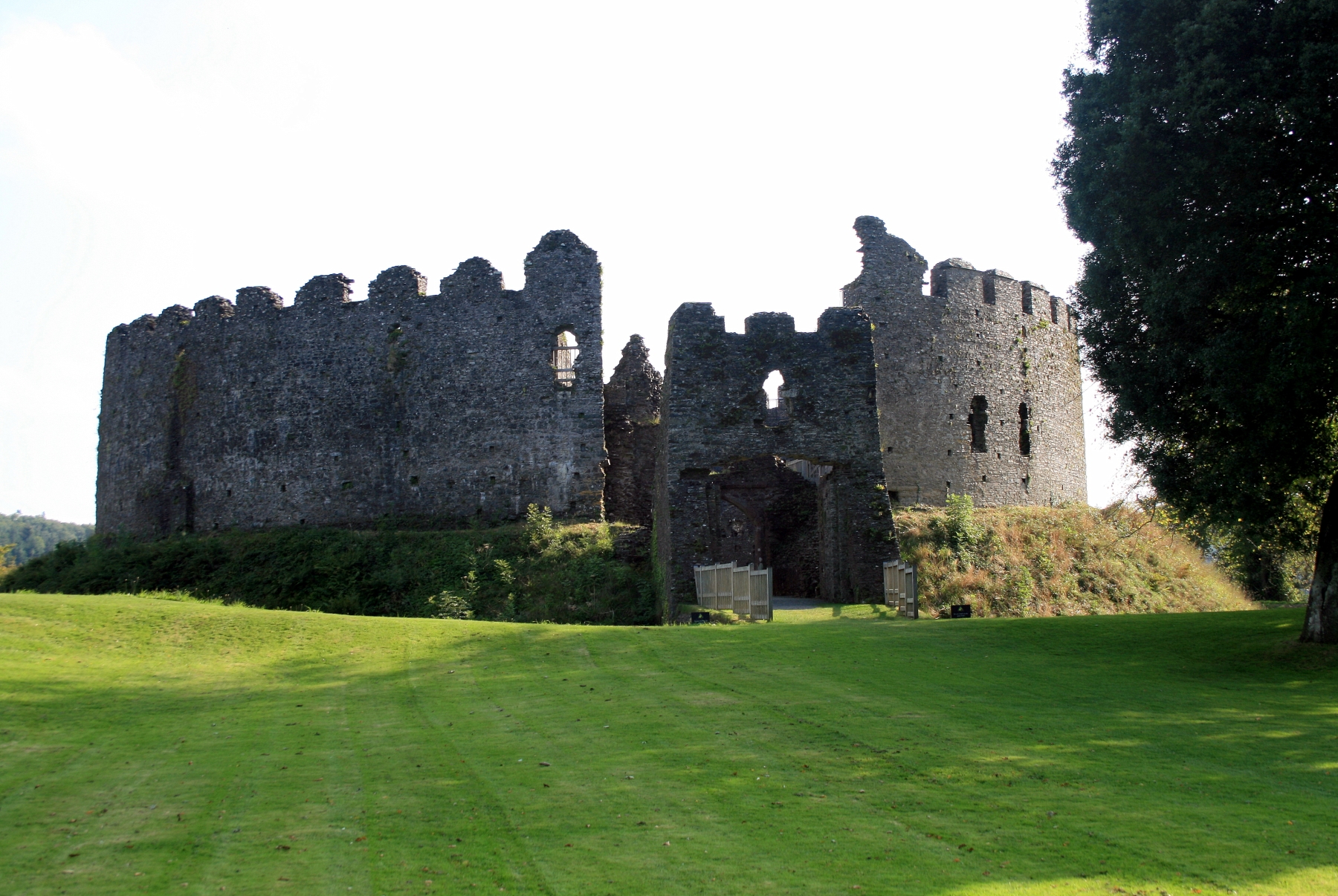 Restormel Castle Ruins, Cornwall, UK